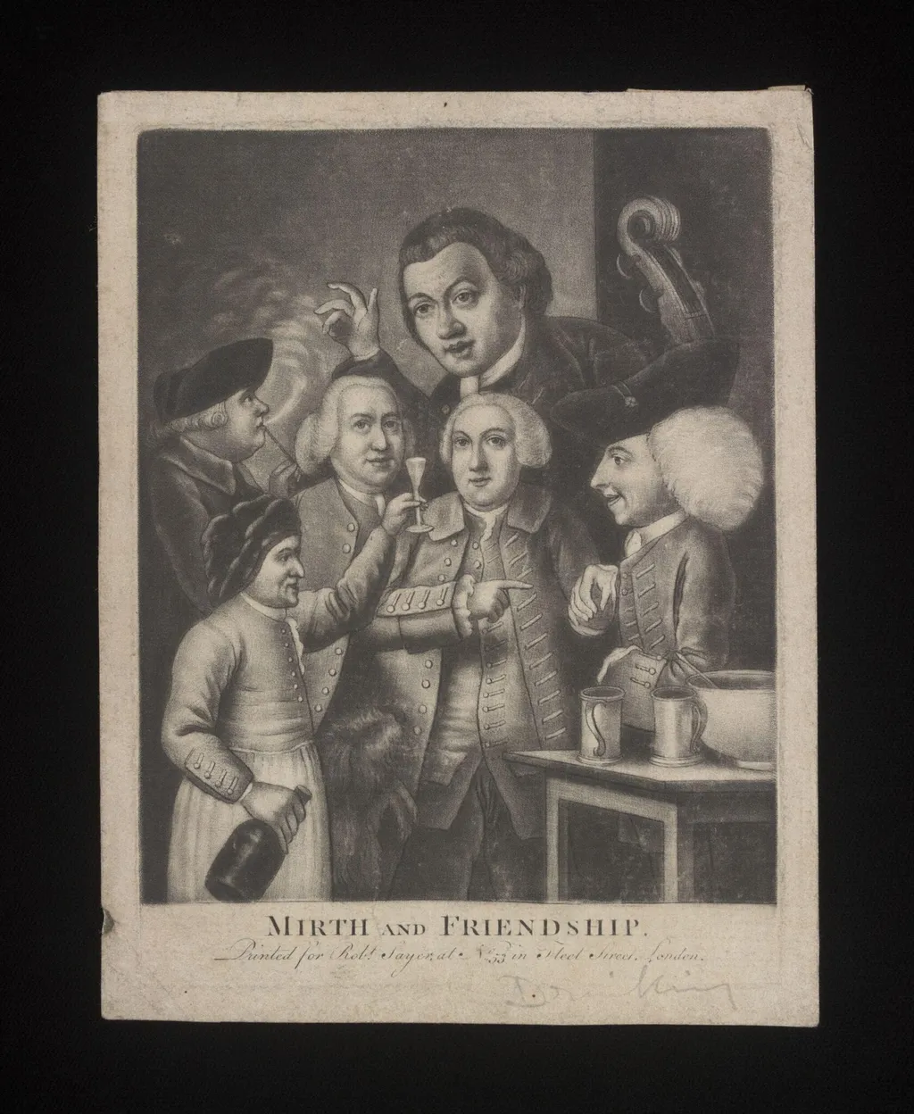 H Beard Print Collection, by Charles Maucourt, 1750