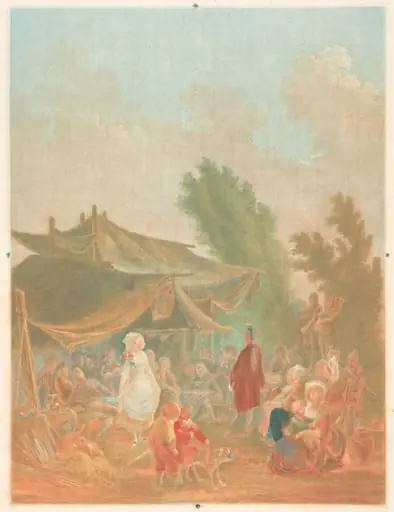 Noce de Village (Village Wedding), by Charles-Melchior Descourtis