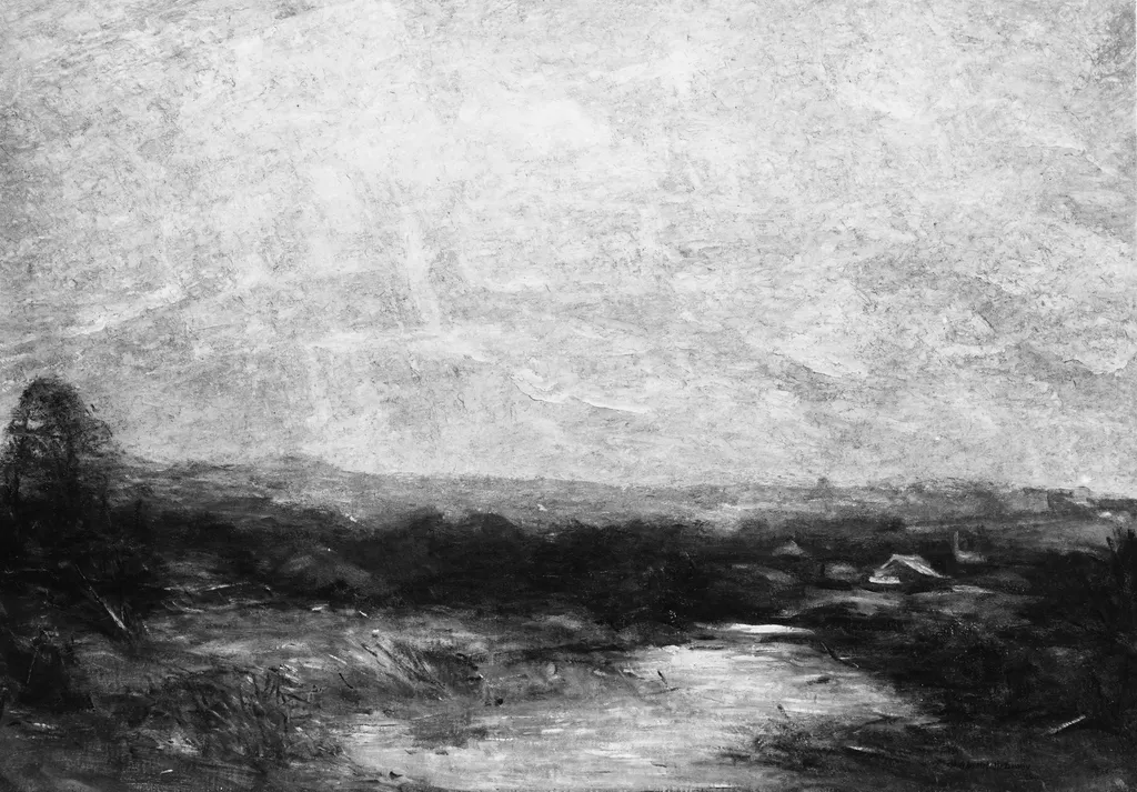 Sun Shower, by Charles Melville Dewey, oil, 1912
