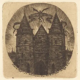Ancienne porte du Palais de Justice, Paris (Old Gate of the Palace of Justice, Paris)