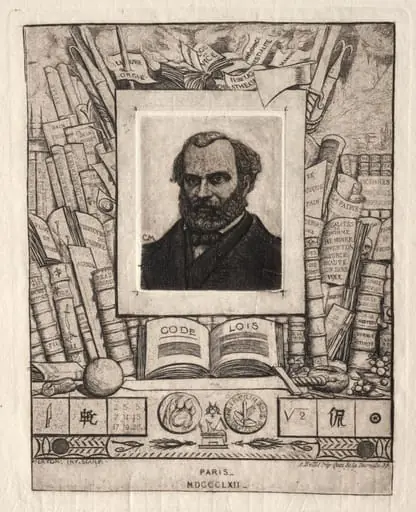 Armand Gueraud of Nantes, Printer and Man of Letters, by Charles Meryon