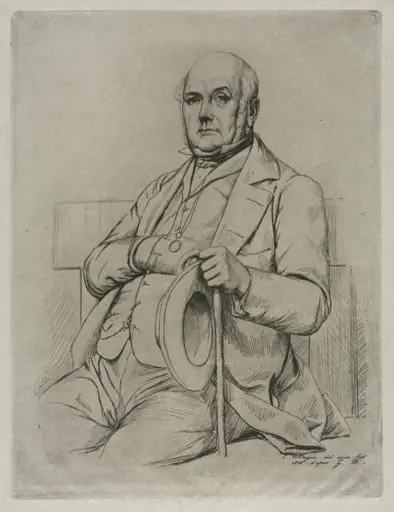 Casimir Le Conte, by Charles Meryon