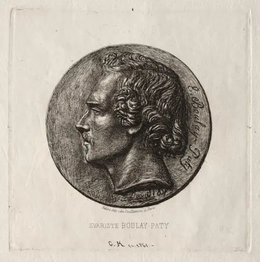 Evariste Boulay-Paty; a Poet, by Charles Meryon