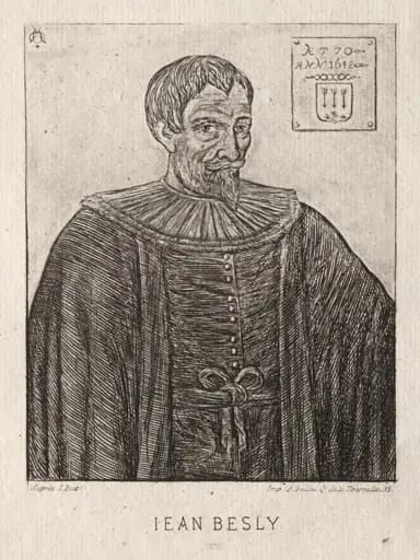 Jean Besly, by Charles Meryon