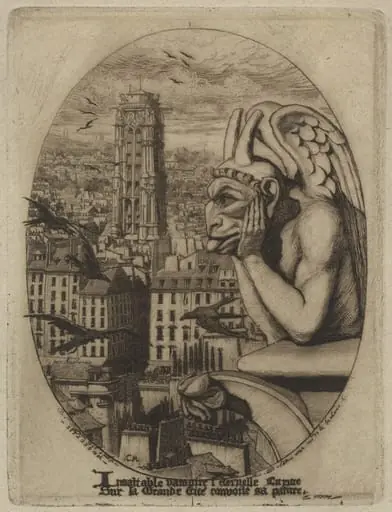 Le stryge (The Vampire), by Charles Meryon