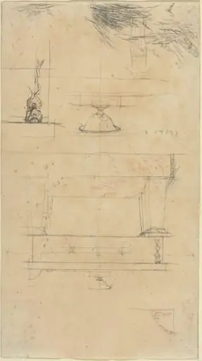 Moliere's Tomb, by Charles Meryon