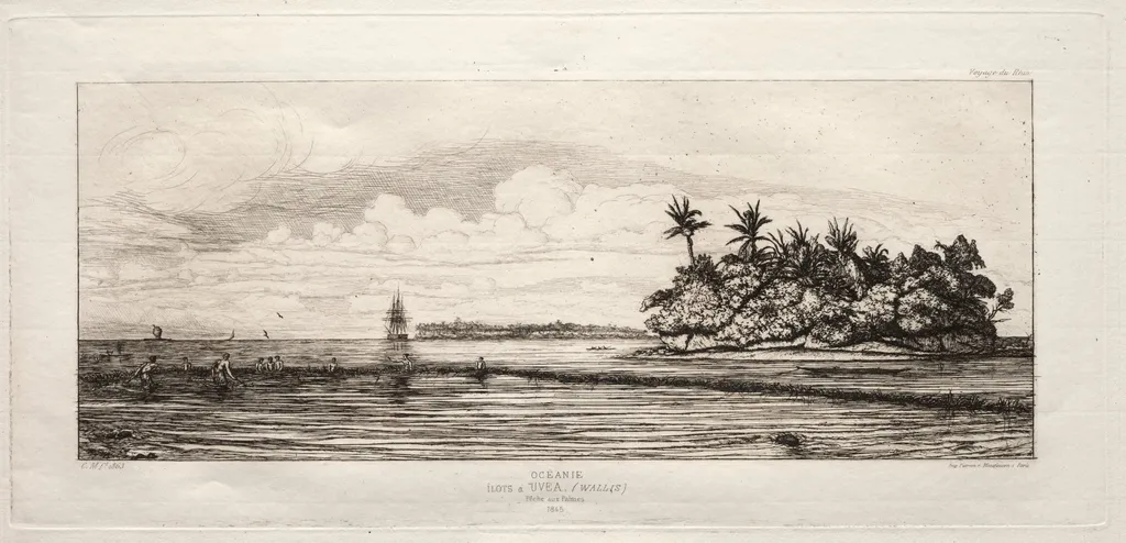 Oceanie, by Charles Meryon, 1845