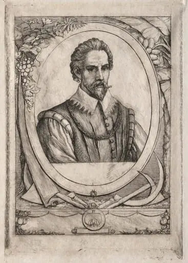 Rene de Laudonniere Sablais (de Burdingale), by Charles Meryon