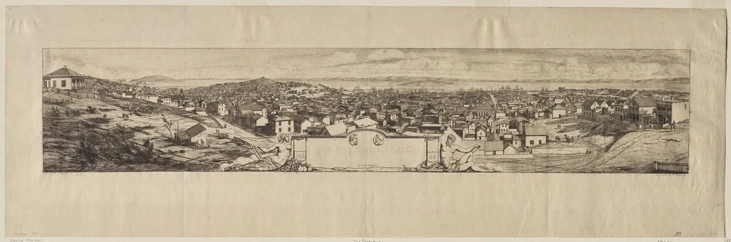 San Francisco, by Charles Meryon, 1856