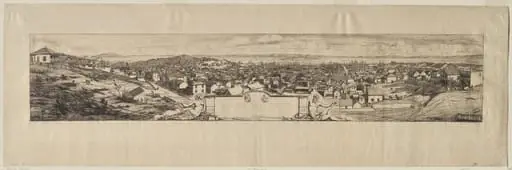 San Francisco, by Charles Meryon
