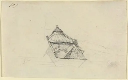 Seine Boat for "Le Pont-au-Change", by Charles Meryon