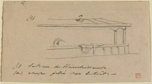 Study for "Le Petit Pont", by Charles Meryon