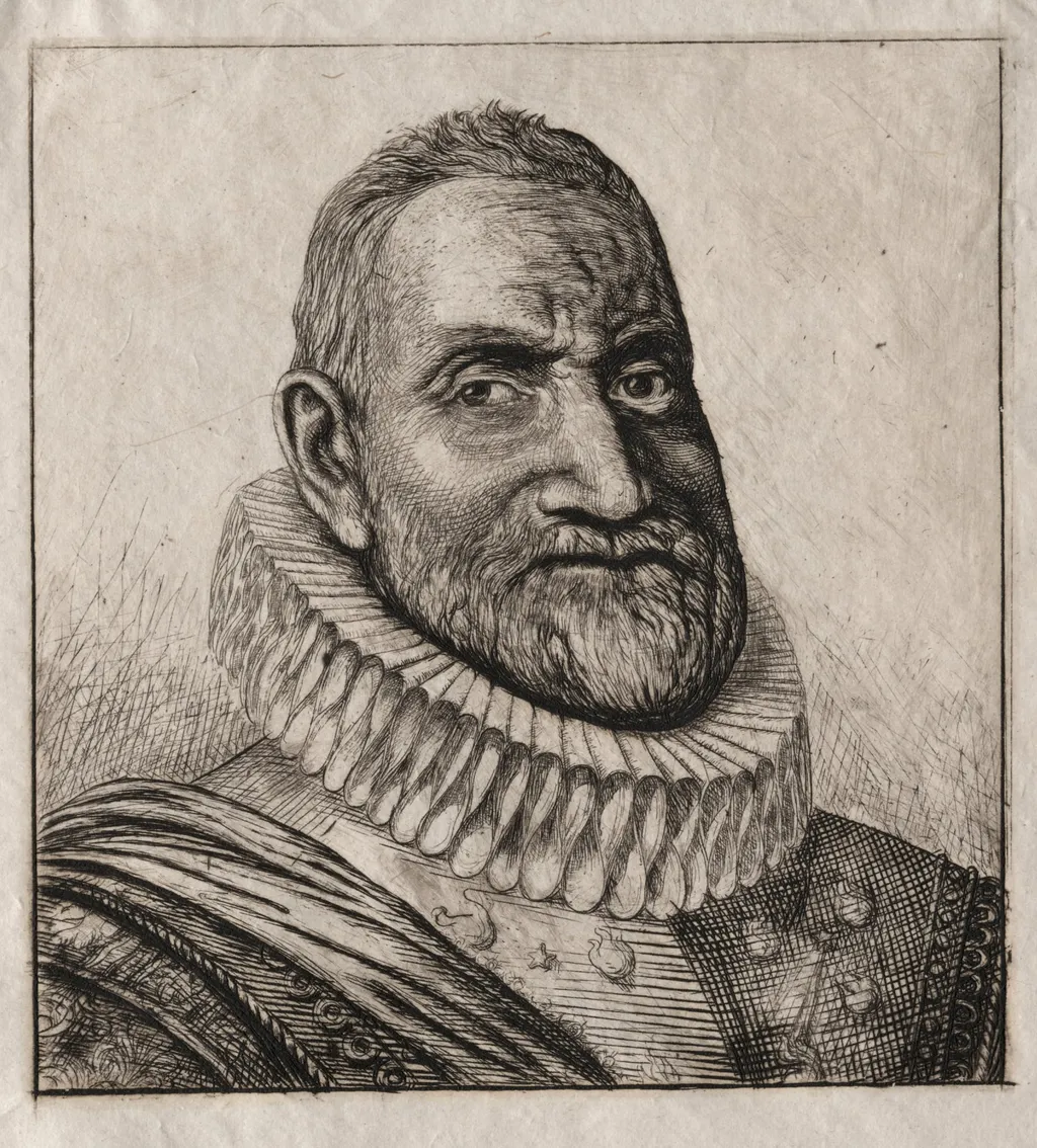 Theodore Agrippa d'Aubigné, by Charles Meryon, 1862