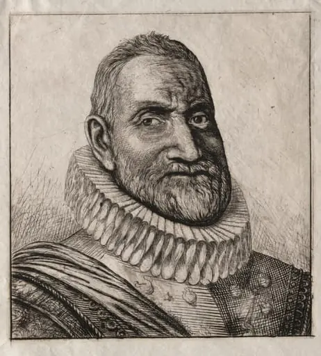 Theodore Agrippa d'Aubigné, by Charles Meryon