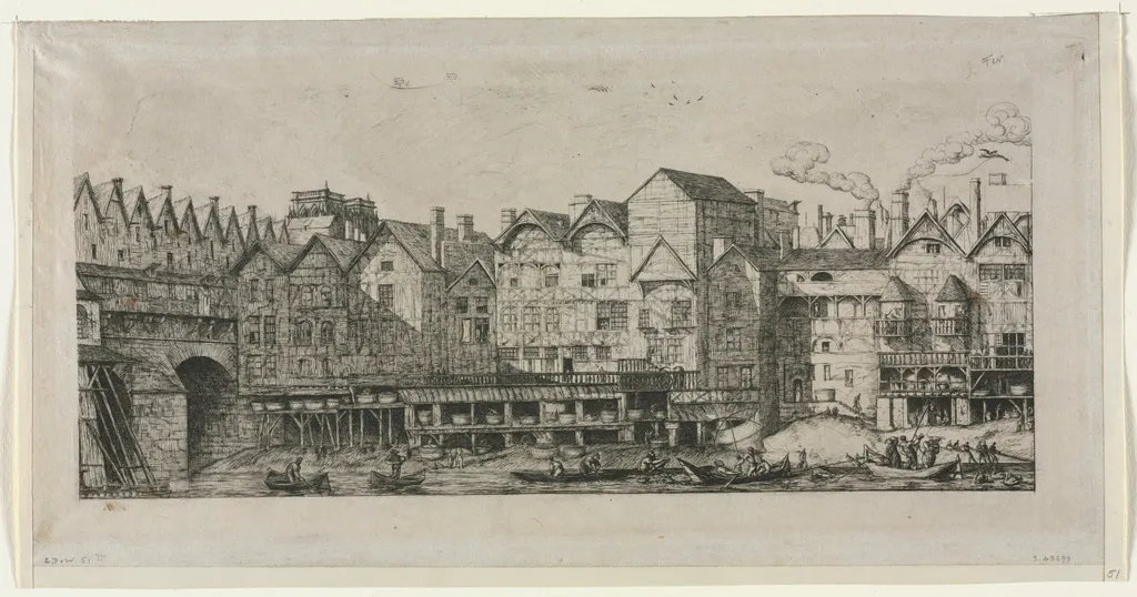 View of Part of the City of Paris Toward the Close of the 17th Century, by Charles Meryon, 1861