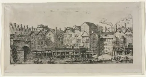 View of Part of the City of Paris Toward the Close of the 17th Century, by Charles Meryon