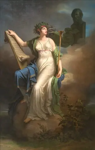Calliope, Muse of Epic Poetry, by Charles Meynier