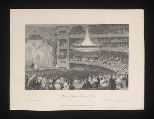 Italian Opera House, Paris, by Charles Mottram