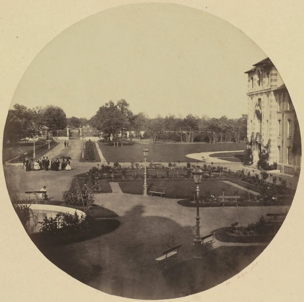 The Asylum at Vincennes, by Charles Nègre, 1859
