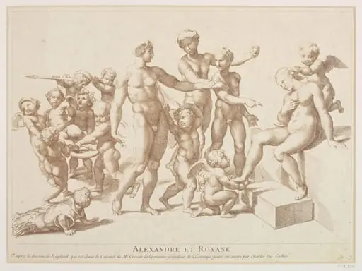 The Marriage of Alexander and Roxana, by Charles-Nicolas Cochin