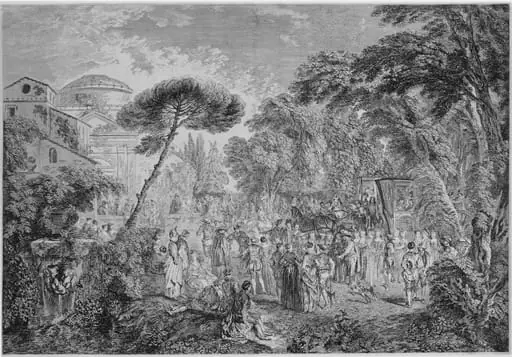 La Mariee de Village (The Village Bride), by Charles-Nicolas Cochin I