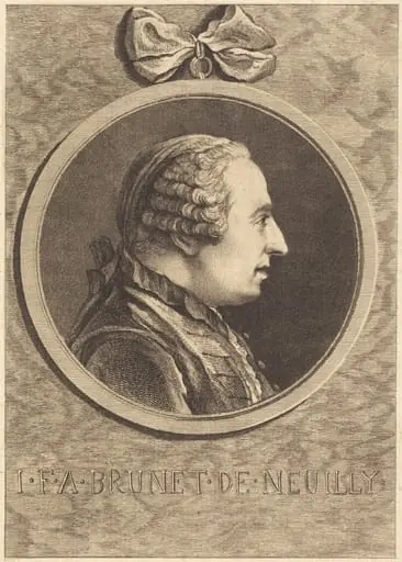 I.F.A. Brunet de Neuilly, by Charles-Nicolas Cochin II