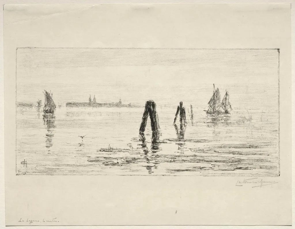 Lagoon, Morning, by Charles Nicolas Storm van 's-Gravesande, 1891