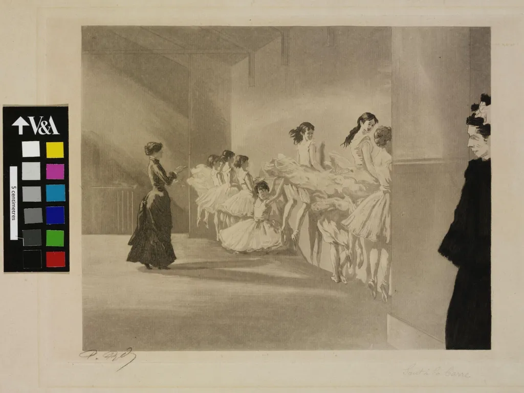 Saut à la barre, by Charles Paul Renouard, 1890