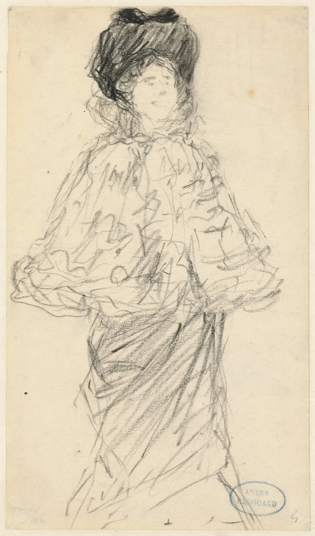 Standing Woman, by Charles Paul Renouard, 1900