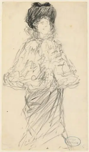 Standing Woman, by Charles Paul Renouard