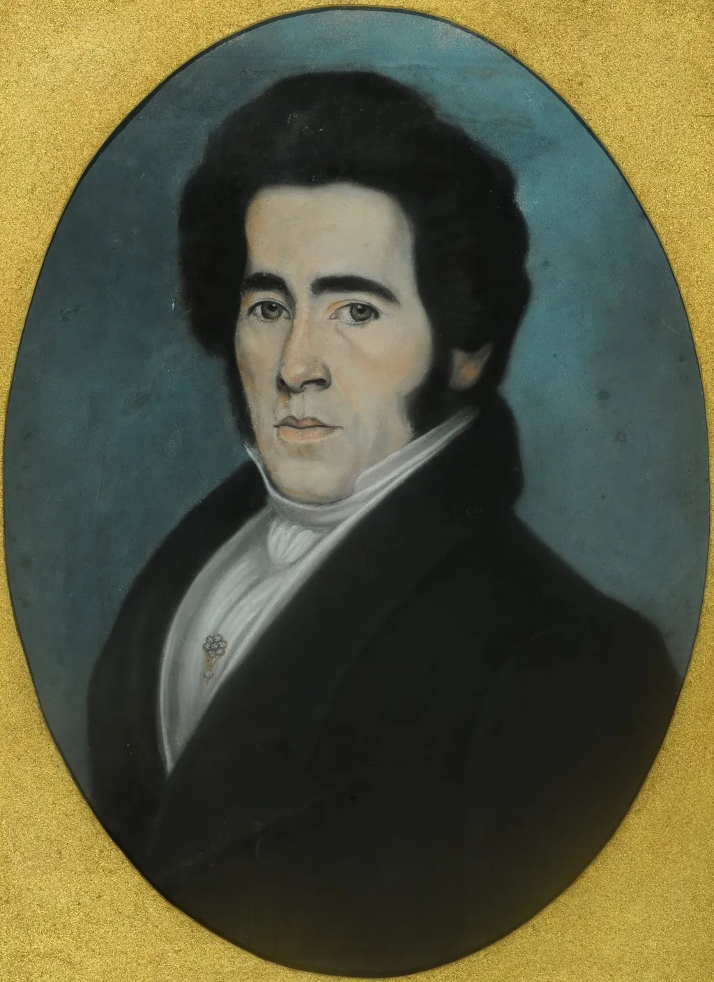 Portrait of Manuel J. de Guerrico, by Charles Pellegrini, unspecified, 1847
