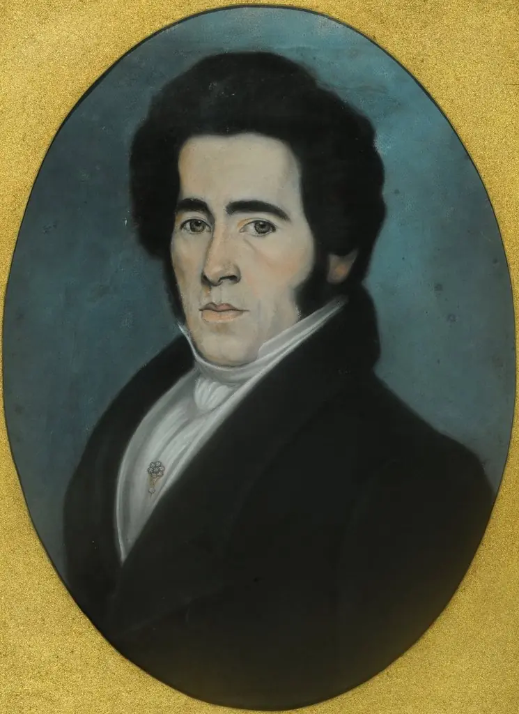 Portrait of Manuel J. de Guerrico, by Charles Pellegrini