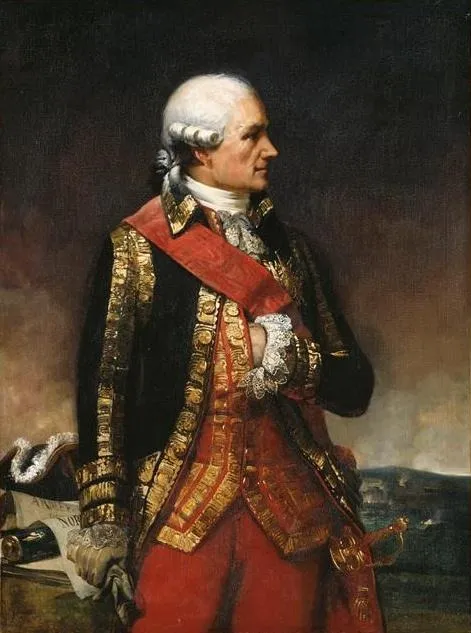 Jean-Baptiste-Donatien de Vimeur, comte de Rochambeau, maréchal de France (1725-1807), by Charles-Philippe Larivière, oil, 1834