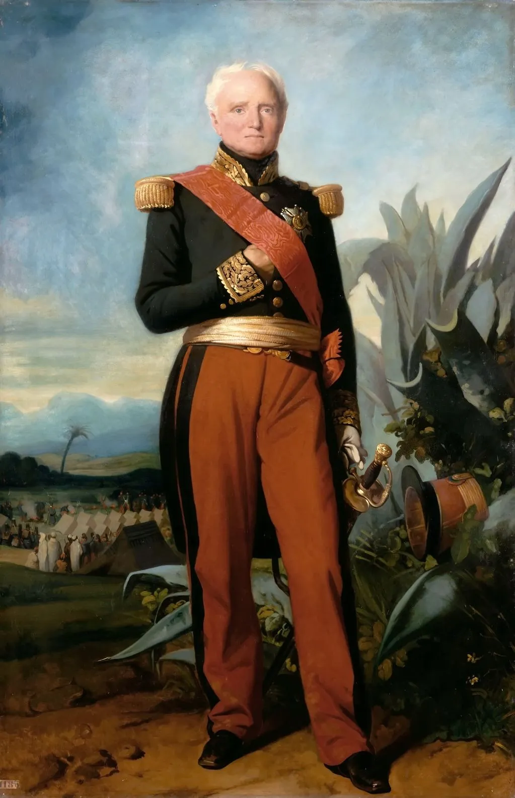 Marshal Thomas Bugeaud (1784-1849), duc d'Isly, maréchal de France, by Charles-Philippe Larivière, oil, 1843