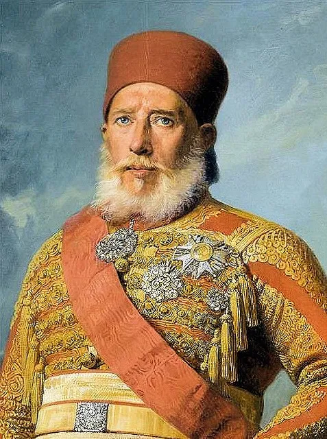 Portrait of Ibrahim Pasha of Egypt (1789–1848), by Charles-Philippe Larivière, oil, 1846
