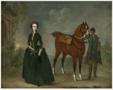 Portrait of Mrs Thomas Congreve (née Anna Catherine Handasyde), by Charles Philips