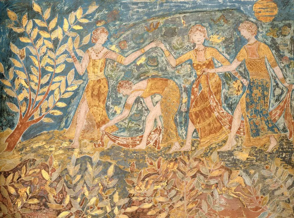 Dancers, by Charles Prendergast