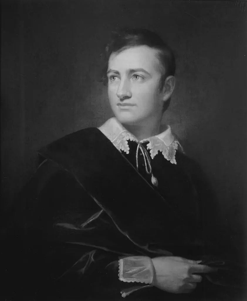 John Howard Payne, by Charles Robert Leslie
