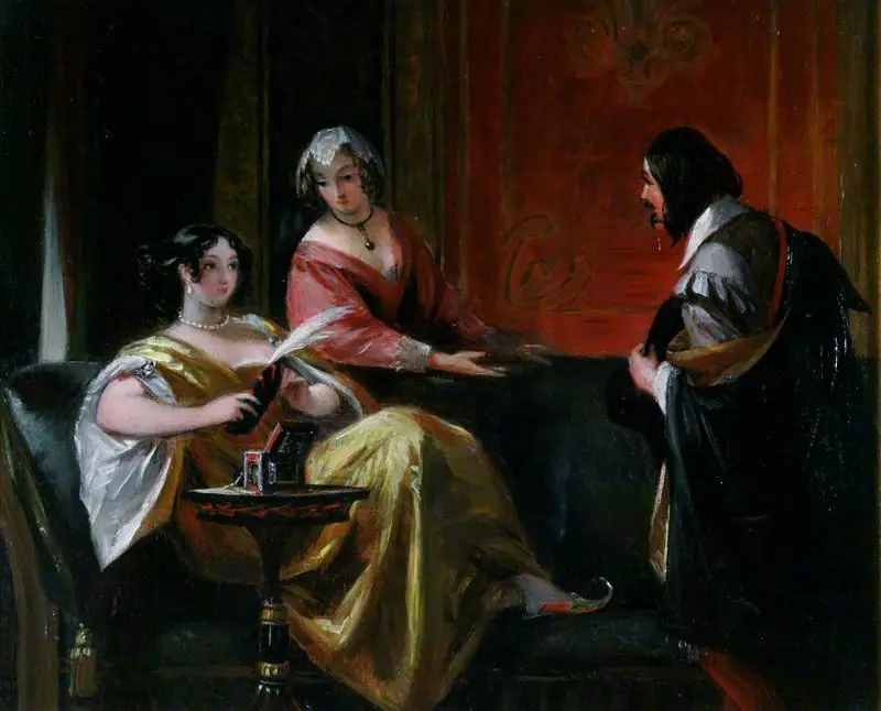Laura Introducing Gil Blas to Arsenia, by Charles Robert Leslie