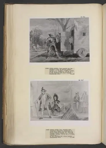 Scene from Peregrine Pickle, by Charles Robert Leslie