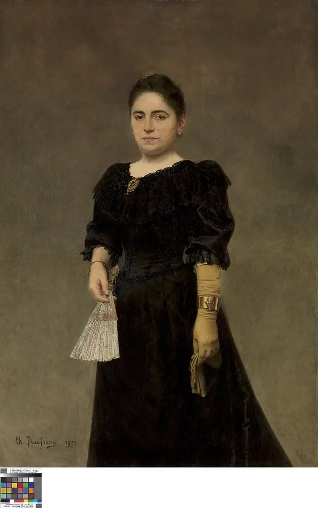 Portret van Honorine Dugardein
