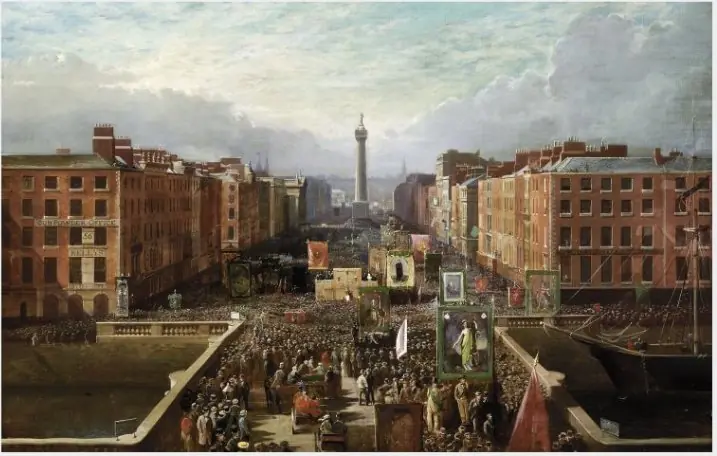 The O'Connell Centenary Celebrations, by Charles Russell