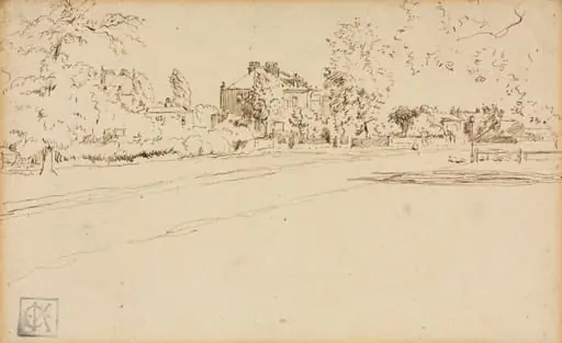 House in Hammersmith, by Charles Samuel Keene