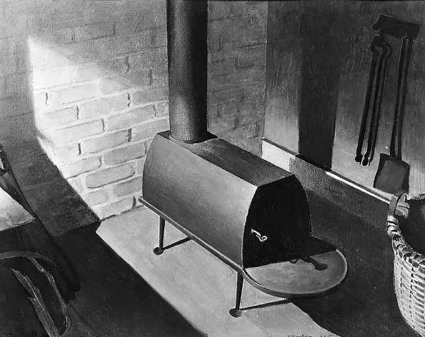 American Interior, by Charles Sheeler, unspecified, 1935