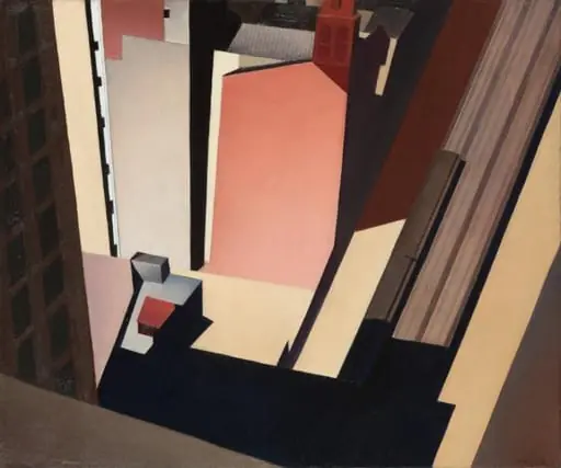 Church Street El, by Charles Sheeler