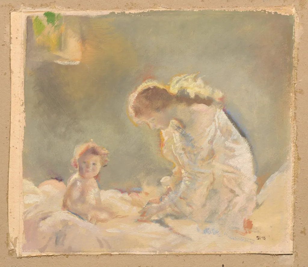 Child Worship, by Charles Sims, 1926