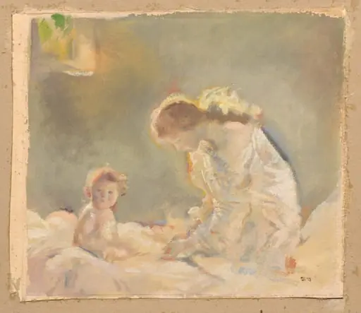 Child Worship, by Charles Sims