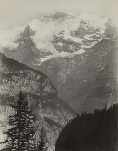 Jungfrau, View from Mürren, Switzerland, by Charles Soulier