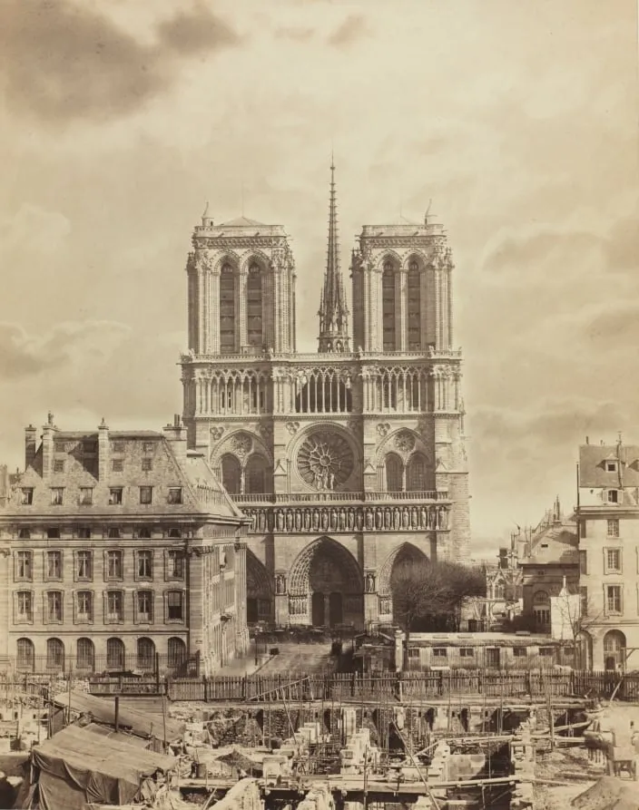 Notre Dame de Paris, by Charles Soulier, 1864