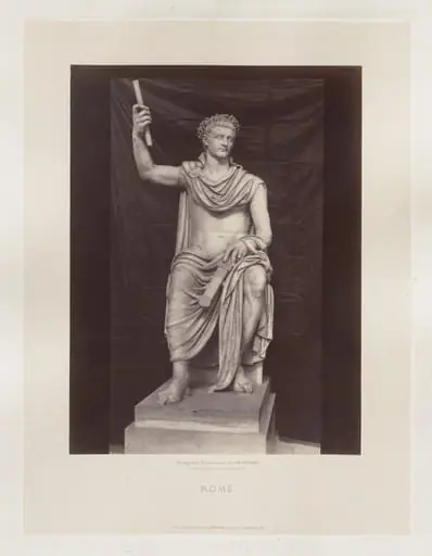 Statue de Tibere, Vatican, by Charles Soulier